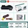 GreenYi 170° AHD 1080P Car Rear View Camera for Audi A3 8P A6 C6 A1 Q7 A4 B7 B6 S5 A6L Q5