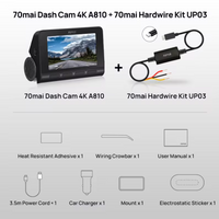 70MAI SMART DASH CAM A810S 4K GPS