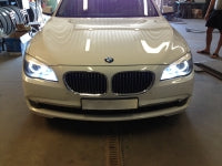 BMW 7 Series xenon angel eyes