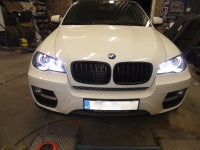 BMW X6 e71, e72 xenon angel eyes