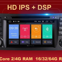 DSP 4G 64G 2 din Android 10 Car DVD Multimedia For Mercedes Benz E-class W211 E200 E220 E300 E350 E240 E270 CLS CLASS W219 Radio