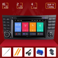 DSP 4G 64G 2 din Android 10 Car DVD Multimedia For Mercedes Benz E-class W211 E200 E220 E300 E350 E240 E270 CLS CLASS W219 Radio