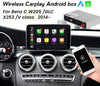 Juhtmeta Carplay, Android Auto kast Benz C-Class W205/GLC-Class X253/V-Class W446 2015-2021 NTG 5.0 jaoks