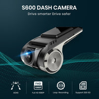 Junsun Dash Cam Front 1080P HD Recording DVR ADAS